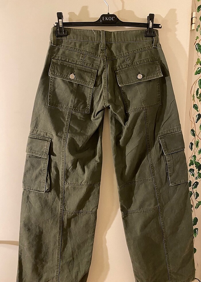 yeşil kargo pantolon - Görsel 3