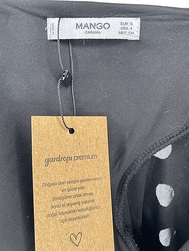 s Beden siyah Renk Mango Kısa Elbise %70 İndirimli.