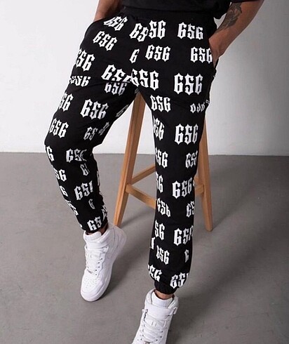 656 unisex oversize eşofman altı