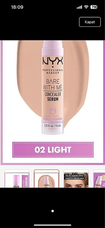 nyx kapatıcı