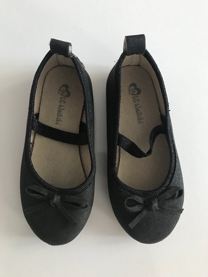 Kız Çocuk Siyah Tokalı Babet Ayakkabı - Görsel 3