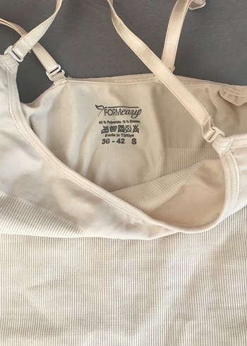 Krem İnce Fit Hemşire Korsesi - Görsel 3