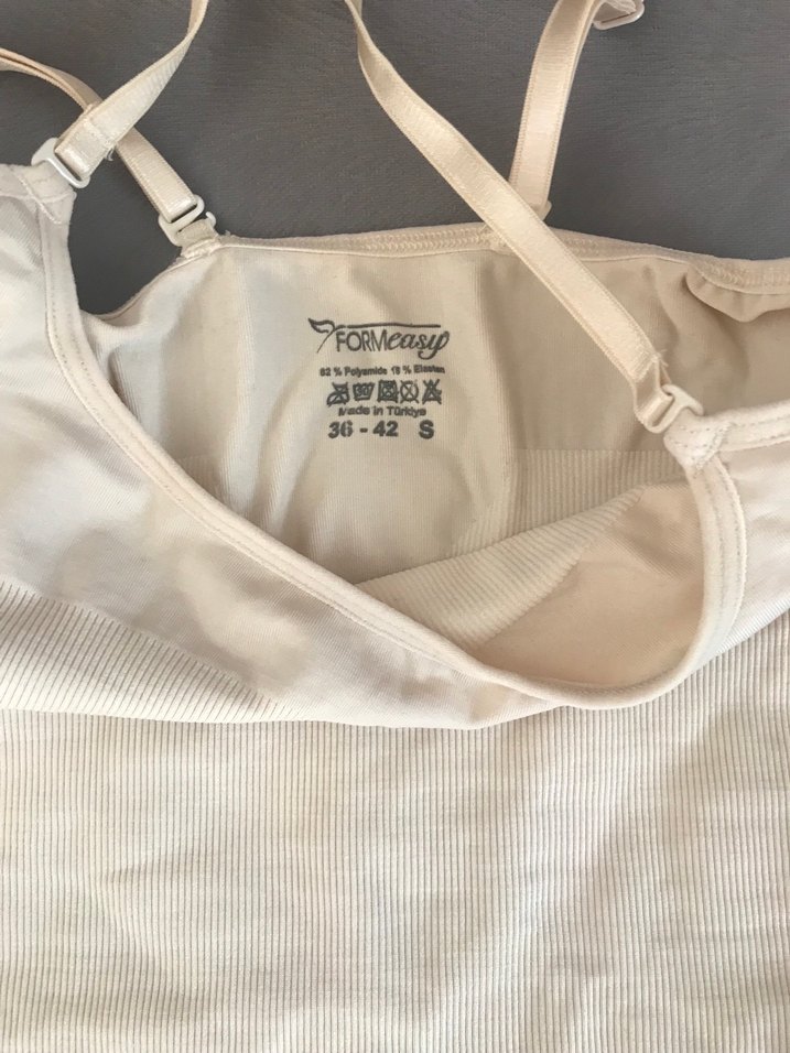 Krem İnce Fit Hemşire Korsesi - Görsel 3