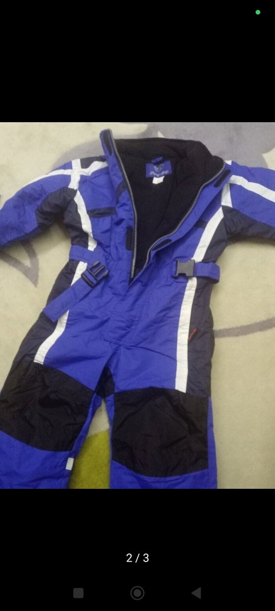 Mavi Bebek Kayak Tulumu - Görsel 3