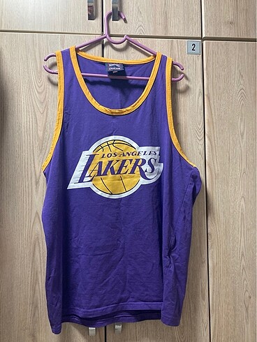 Los Angeles lakers XL tişört unisex