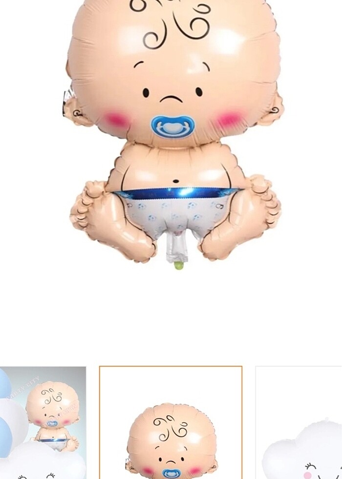 21 parça erkek bebek hastane odası süsleme - Görsel 4