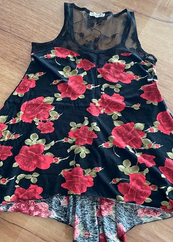 Dantelli vintage Y2k coquette bluz - Görsel 12