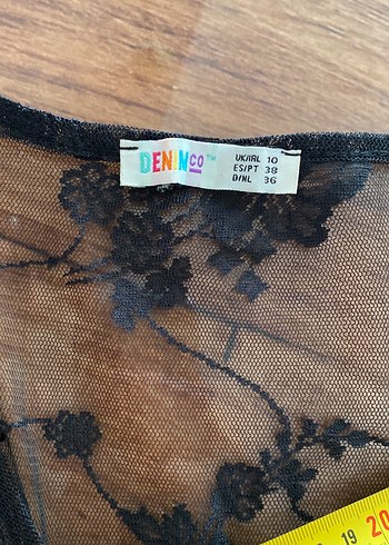 Dantelli vintage Y2k coquette bluz - Görsel 8