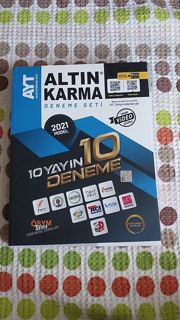 ALTIN KARMA YAYINLARI AYT GENEL DENEME SETİ 