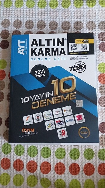 ALTIN KARMA YAYINLARI AYT GENEL DENEME SETİ