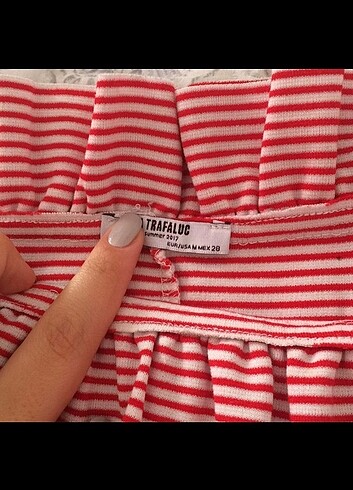 Zara Çizgili Günlük Elbise