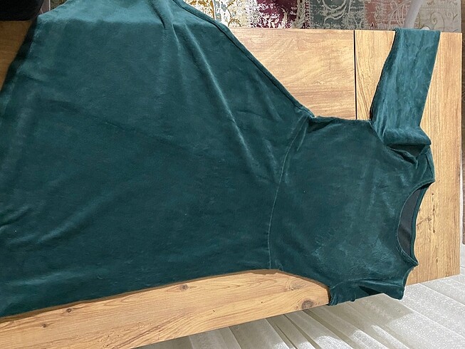 36 Beden yesil elbise