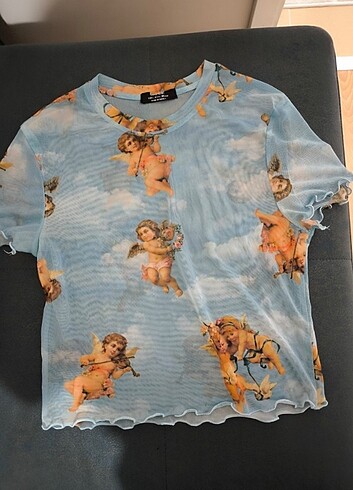 Bershka Tül Tişört