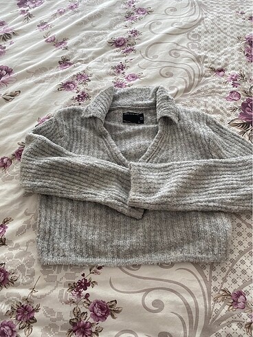 Uzun kol crop bluz
