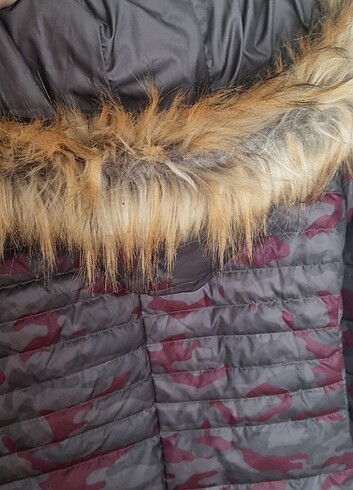 m Beden Nihan marka 38 beden kZ tüyü mont kaban