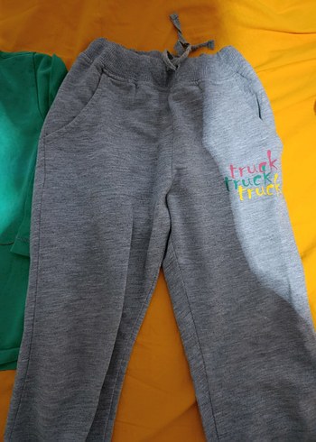 Erkek Bebek Traktör Baskılı Uzun Kollu Takım - Görsel 5