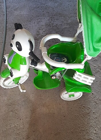 Beden yeşil Renk 3 teker bisiklet