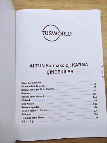  ALTUN FARMAKOLOJİ TUSWORLD