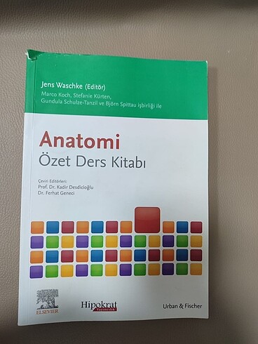 Hipokrat anatomi özet ders kitabı