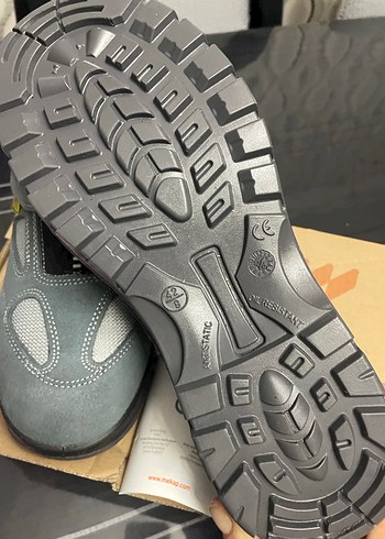 Gri Erkek iş güvenliği ayakkabısı - Görsel 3