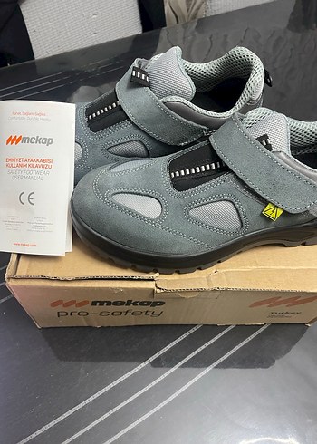 Gri Erkek iş güvenliği ayakkabısı - Görsel 5