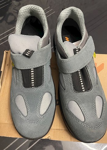 Gri Erkek iş güvenliği ayakkabısı - Görsel 2