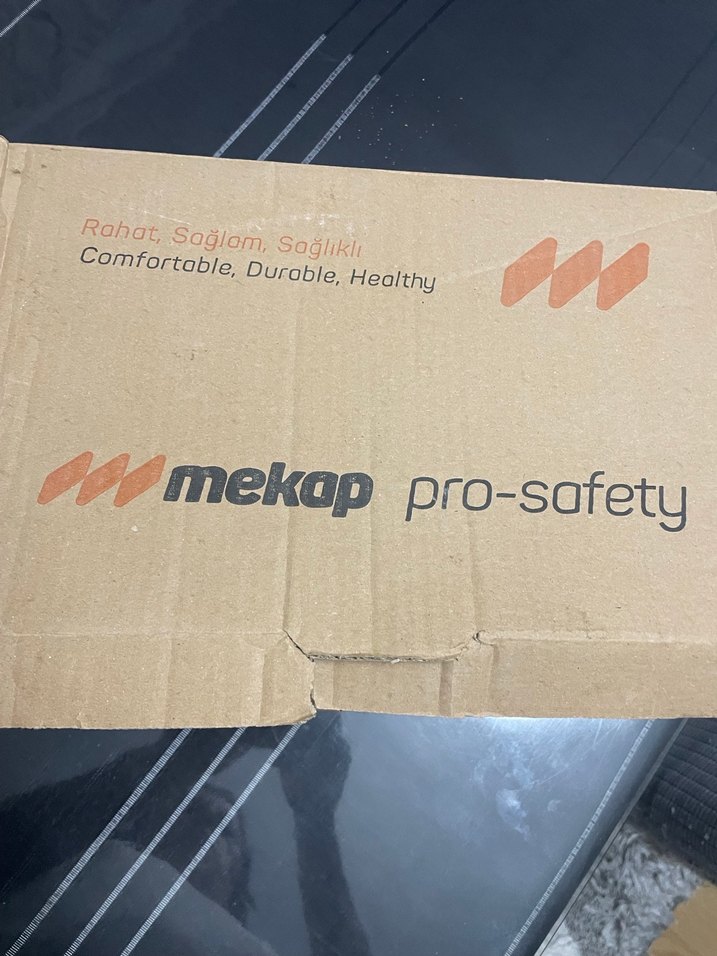 Gri Erkek iş güvenliği ayakkabısı - Görsel 4