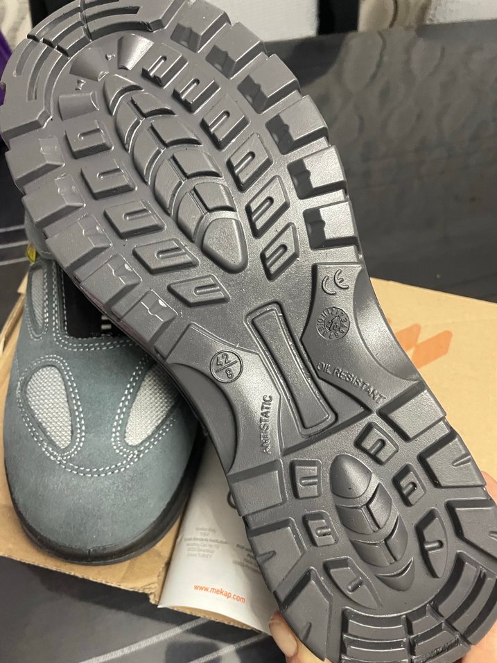 Gri Erkek iş güvenliği ayakkabısı - Görsel 3