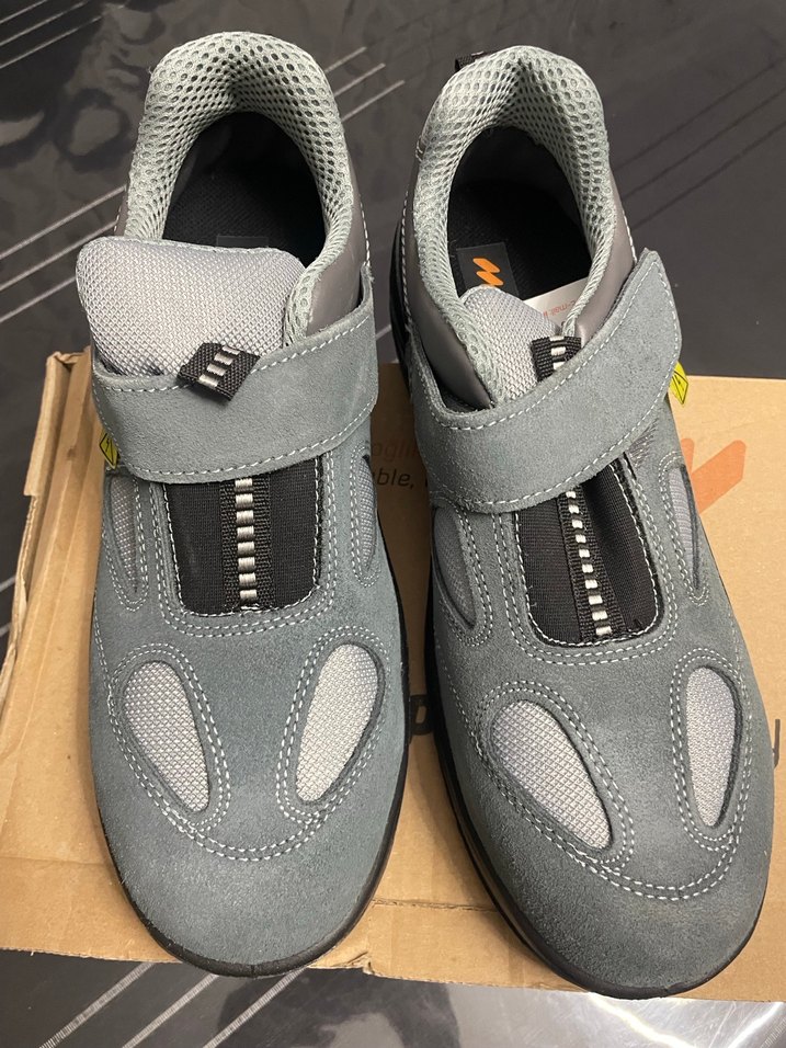 Gri Erkek iş güvenliği ayakkabısı - Görsel 2