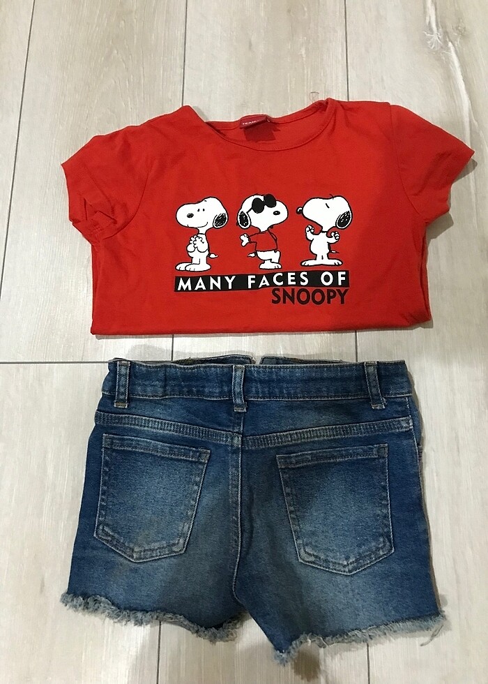 Şort tişort bir arada - Görsel 3