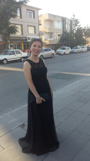 Diğer siyah uzun abiye