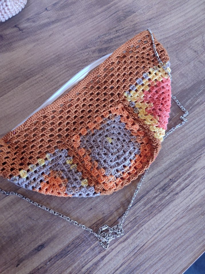 Nakışlı Çok Renkli telefon çantası - Görsel 2