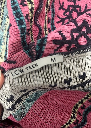 m Beden Bohem Tarz Çok Renkli Uzun Kollu Hırka