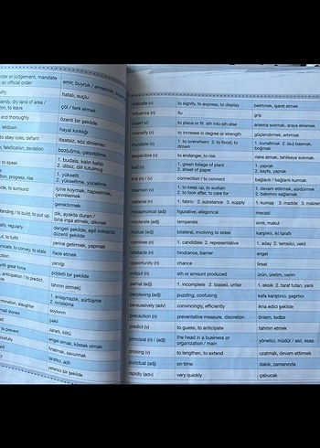  Beden Impact Grade 12 Kelime Kitabı