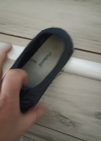 lacivert Kadın Günlük Spor Ayakkabı Velcro - Görsel 4