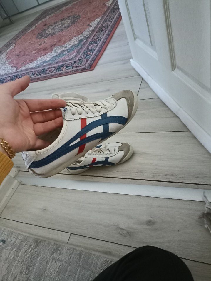 Kadın Beyaz Gri Spor Ayakkabı - Görsel 2