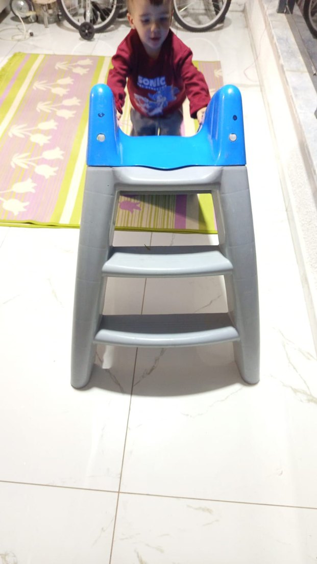 Mavi PİLSAN Çocuk kaydırak - Görsel 2