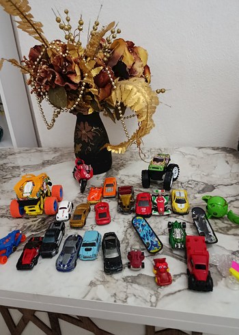 Renkli Oyuncak Araba Seti - Görsel 5