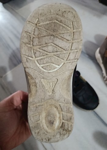 Kız Çocuk Siyah Yılan Desenli Spor Ayakkabı - Görsel 2