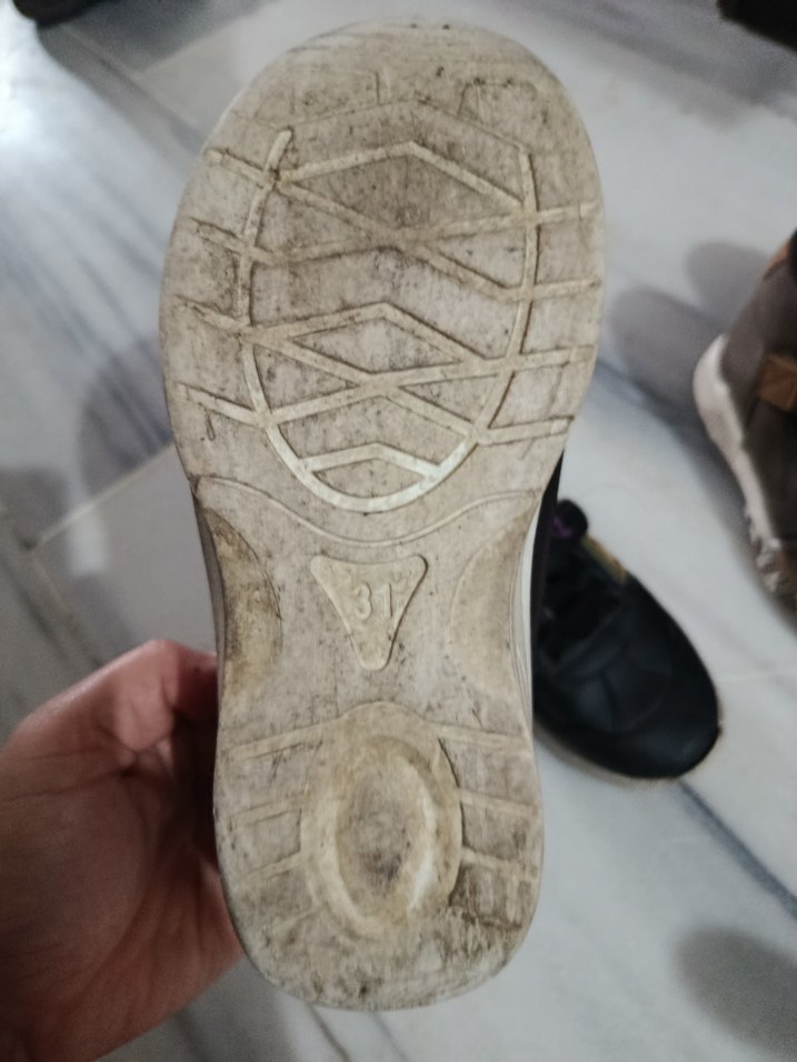 Kız Çocuk Siyah Yılan Desenli Spor Ayakkabı - Görsel 2