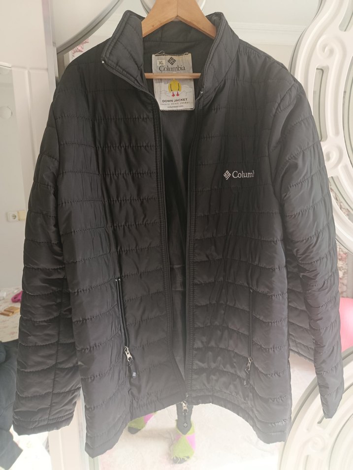 Colum Siyah Fermuarlı Erkek Mont - Görsel 3