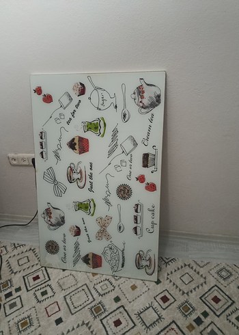 Baskılı Beyaz Bohem Masa Örtüsü - Görsel 5