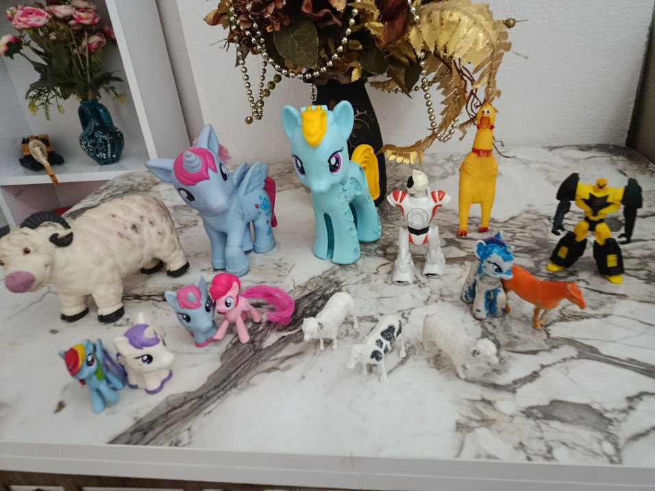 Renkli Mini Figür Seti - Görsel 5