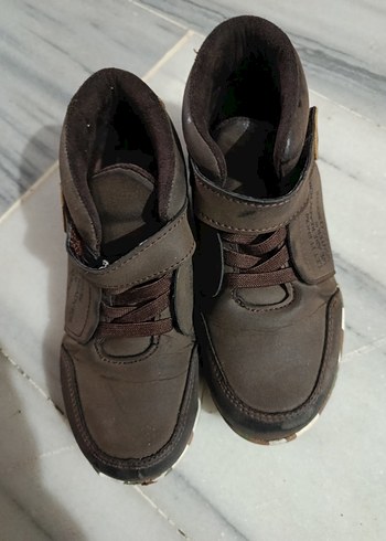 Erkek Çocuk Kamuflaj Desenli Kahverengi Bot - Görsel 2