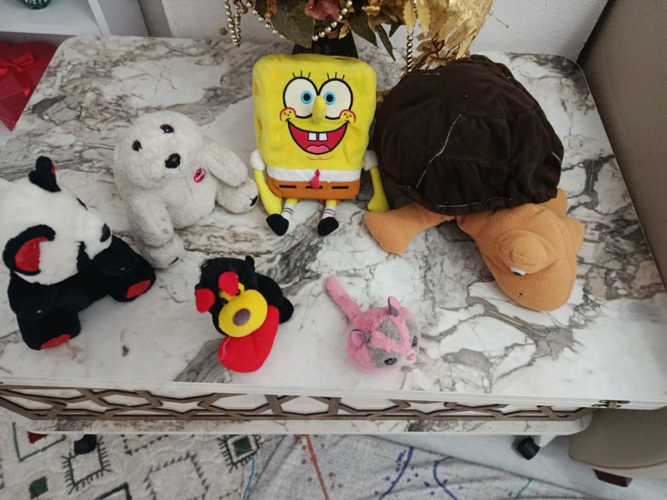 Renkli Peluş Oyuncaklar Seti - Görsel 2