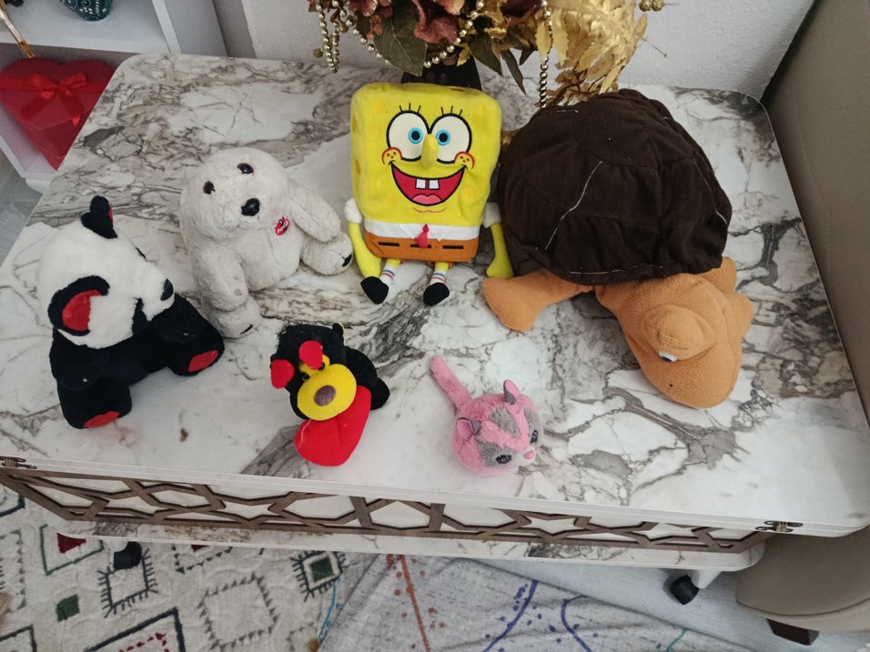 Renkli Peluş Oyuncaklar Seti - Görsel 3