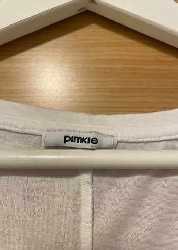 Beyaz Kısa Kollu Basic Tişört - Görsel 3