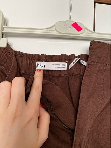 bershka paraşüt pantolon