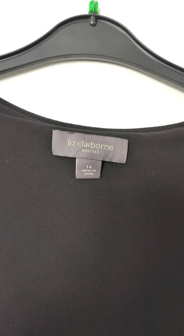 Siyah Uzun Kollu Drapeli Uzun Elbise - Görsel 4