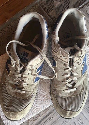 New Balance New Balance Mavi Gri Spor Ayakkabı Velcro